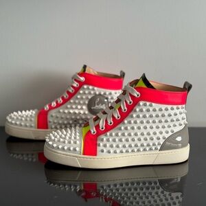 Christian Louboutin Spikes Hightop Sneakers
